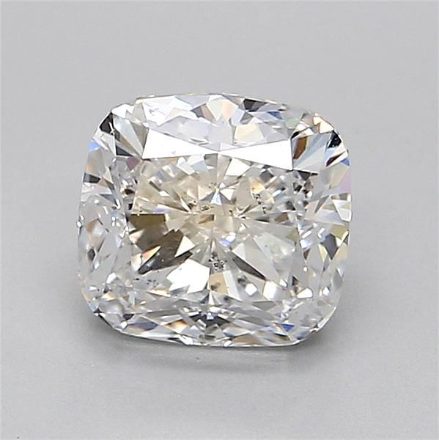 Diamond Natural 1,51Ct E-SI1 Cushion - GIA2436211625 1