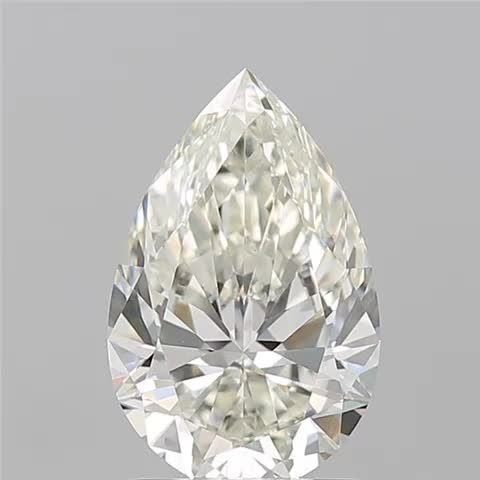 Diamond Natural 1,7Ct J-VS1 Pear - GIA5486692938 1