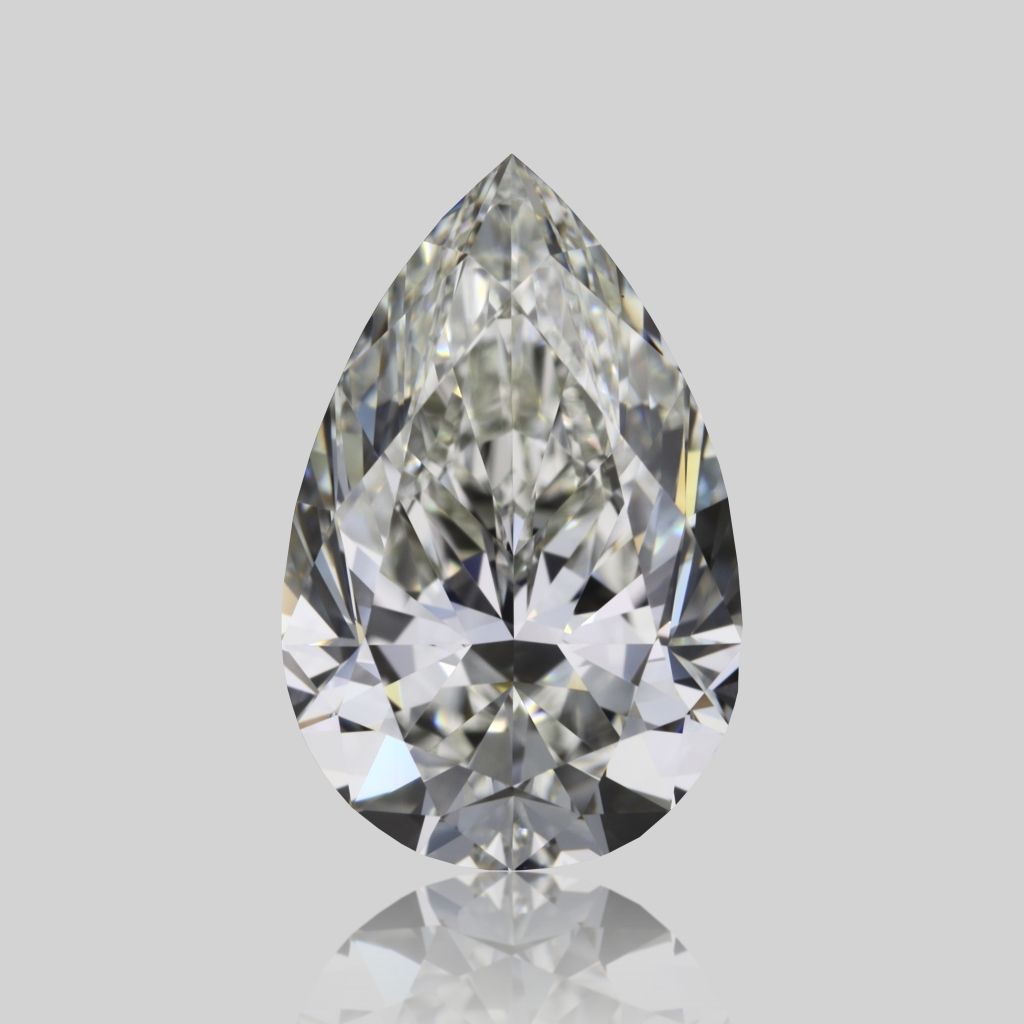 Diamond Natural 1,7Ct J-VVS2 Pear - GIA6565156836 1