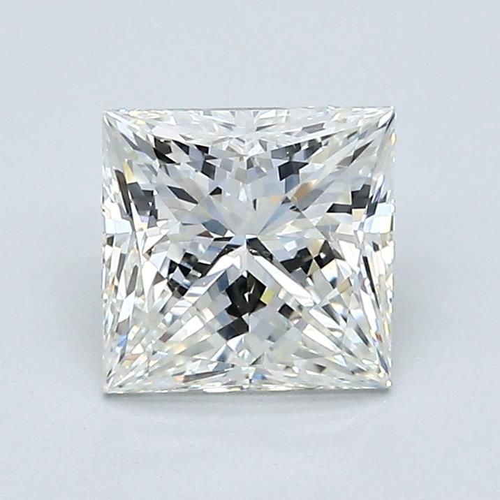 Diamond Natural 1,51Ct J-VVS2 Princess - GIA5234044810 1