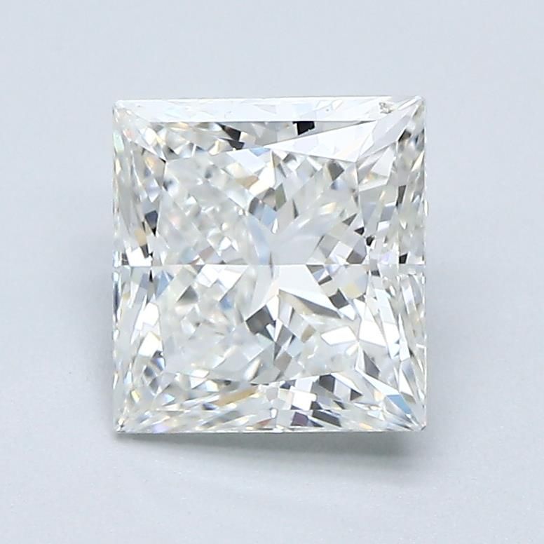 Diamond Natural 1,24Ct G-VVS2 Princess - GIA12620011 1