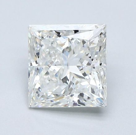 Diamond Natural 1,24Ct G-VVS2 Princess - GIA12620011 1