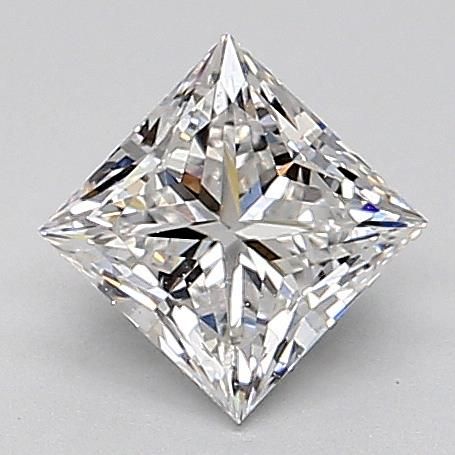 Diamond Natural 0,63Ct F-VS2 Princess - GIA1418658122 1