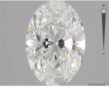 Diamond Natural 1,71Ct F-SI1 Oval - GIA6431703860 1