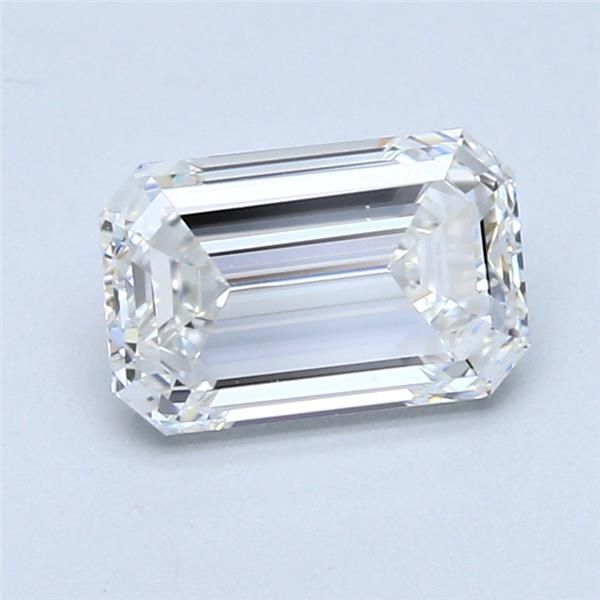 Diamond Natural 1,5Ct G-VVS1 Emerald - GIA5486494175 1