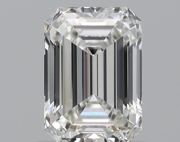 Diamond Natural 1,04Ct H-IF Emerald - GIA5496112706 1