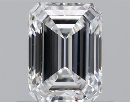 Diamond Natural 0,72Ct D-VVS2 Emerald - GIA2486795683 1