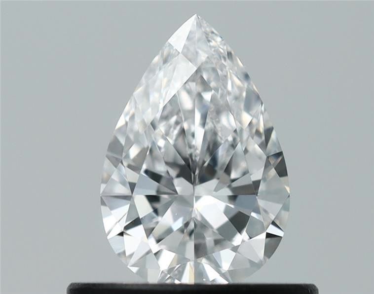 Diamond Natural 0,44Ct D-IF Pear - GIA6193567190 1