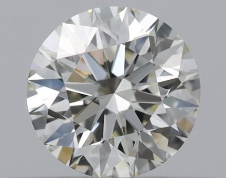 Diamond Natural 0,35Ct K-VVS1 Round - GIA7498443333 1