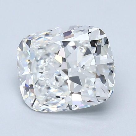 Diamond Natural 1,64Ct F-VVS2 Cushion - GIA7491451030 1