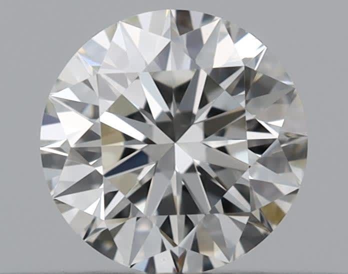 Diamond Natural 0,31Ct I-VS1 Round - GIA7493460875 1