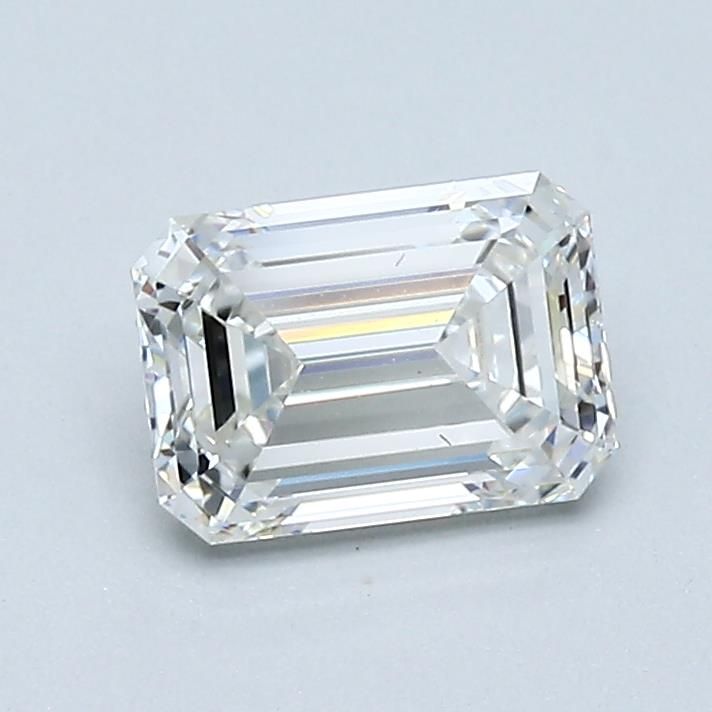 Diamond Natural 0,91Ct H-VS1 Emerald - GIA6482031331 1