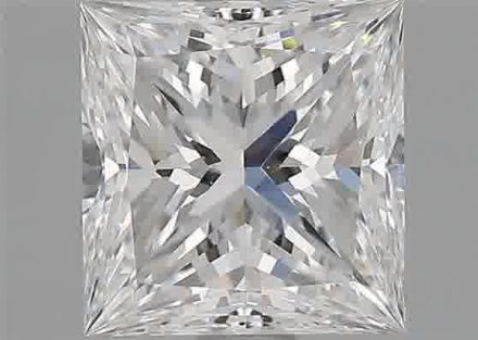 Diamond Natural 1,55Ct E-VS1 Princess - GIA2151444916 1