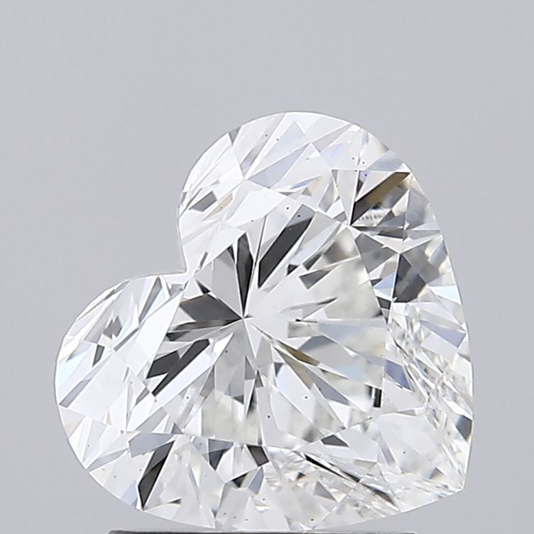 Lab Grown Diamond 1,88Ct F-VS1 Heart - IGI606334599 1