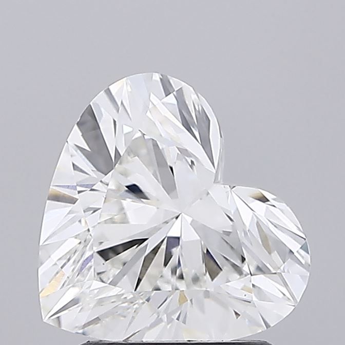 Lab Grown Diamond 1,94Ct G-VVS2 Heart - IGI605391370 1