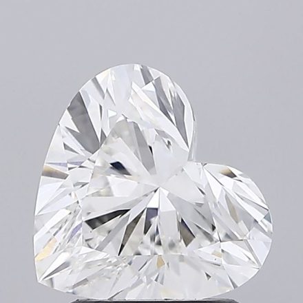 Lab Grown Diamond 1,94Ct G-VVS2 Heart - IGI605391370 1