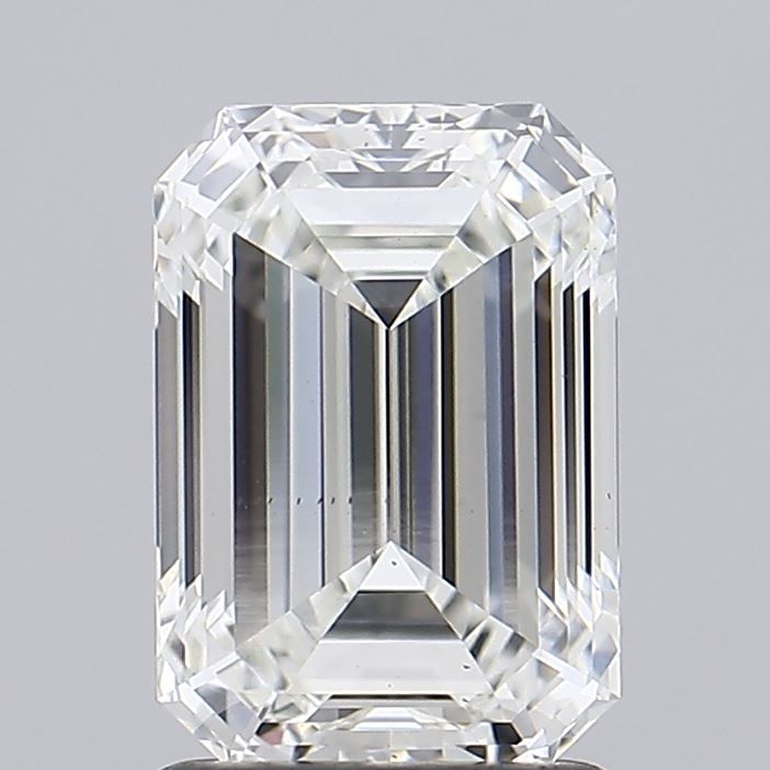 Lab Grown Diamond 1,73Ct G-VS2 Emerald - IGILG608362195 1