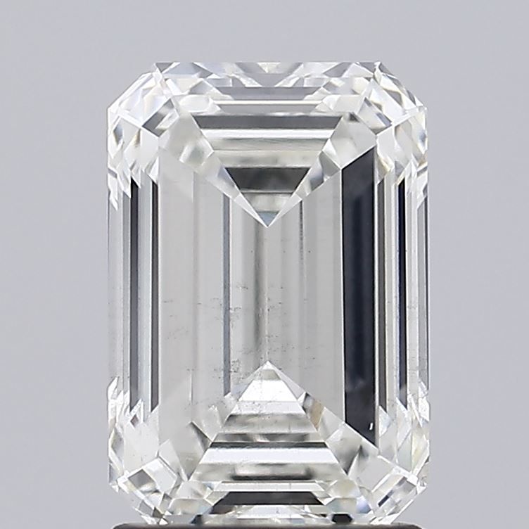 Lab Grown Diamond 2,22Ct G-VS2 Emerald - IGILG529250275 1
