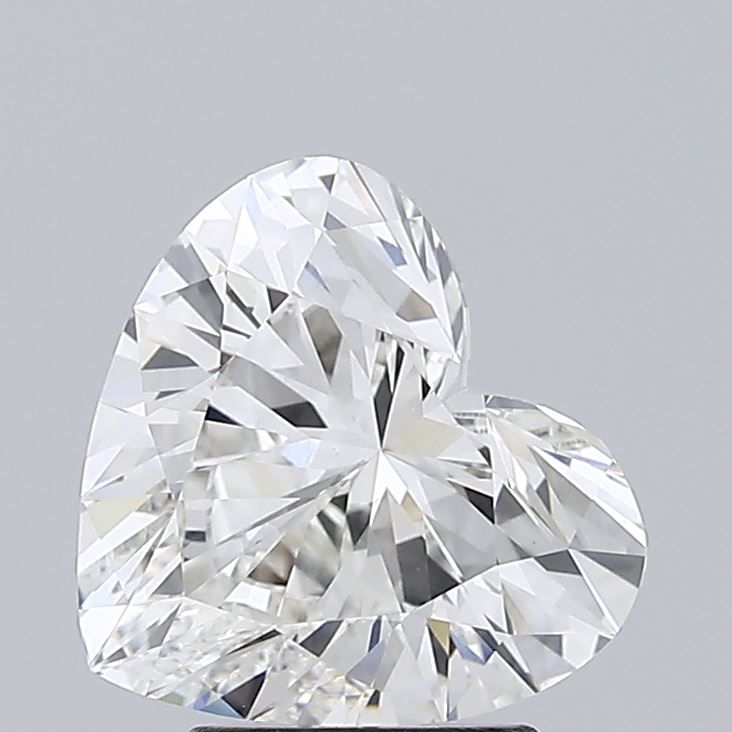 Lab Grown Diamond 2,93Ct G-VVS2 Heart - IGILG605394306 1