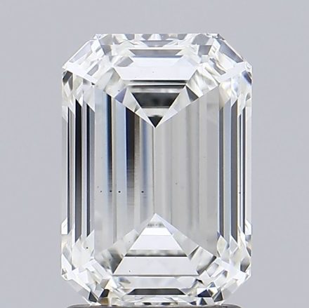 Lab Grown Diamond 1,78Ct G-VS2 Emerald - IGILG614399841 1