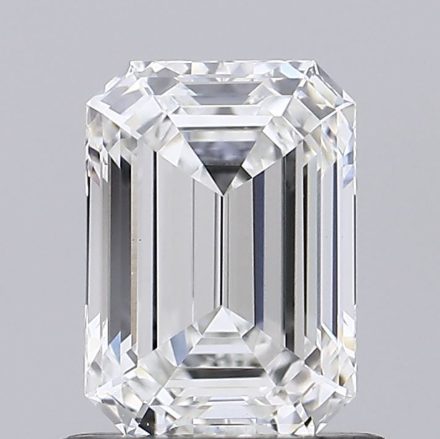 Lab Grown Diamond 0,97Ct F-VVS2 Emerald - IGILG614333540 1