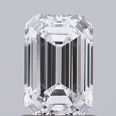 Lab Grown Diamond 0,9Ct D-VS2 Emerald - IGILG627428252 1