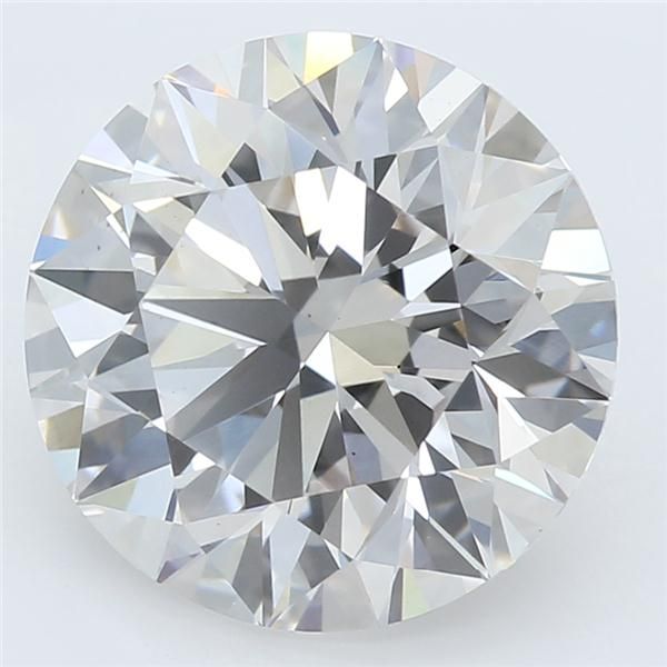 Lab Grown Diamond 2,76Ct H-VS2 Round - GIALG6227510628 1