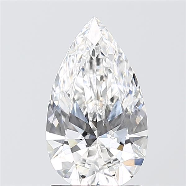 Lab Grown Diamond 1,59Ct E-VS1 Pear - IGILG640406482 1