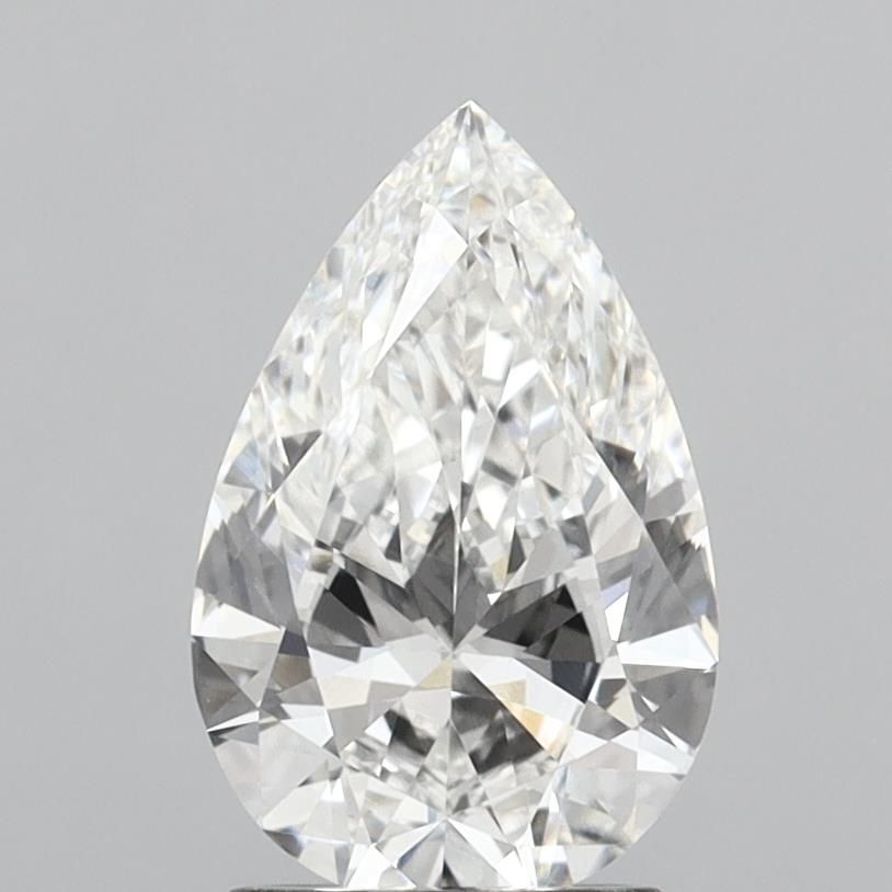 Lab Grown Diamond 2Ct E-VVS2 Pear - IGILG779637632 1