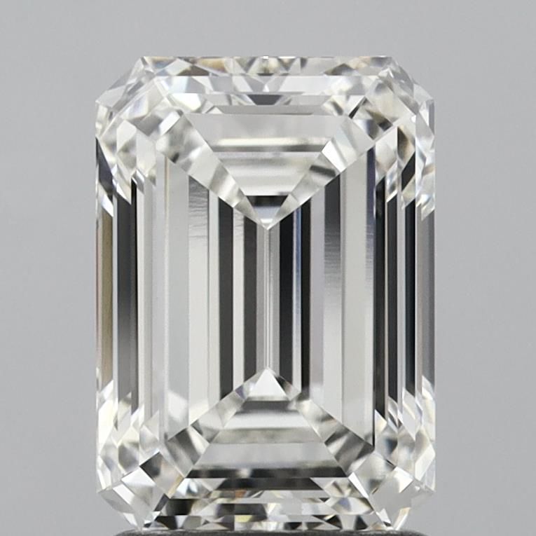 Lab Grown Diamond 1,89Ct G-VS1 Emerald - IGILG607309625 1