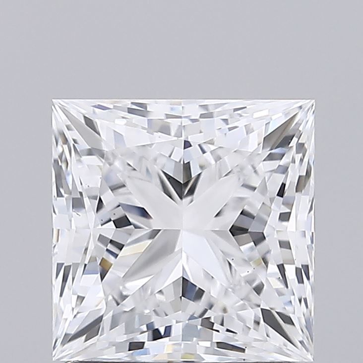 Lab Grown Diamond 1,62Ct D-VS1 Princess - IGILG623408921 1