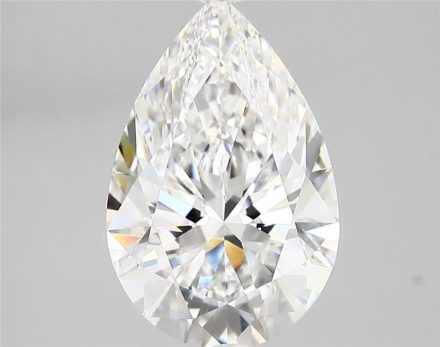 Lab Grown Diamond 3,01Ct E-VVS1 Pear - IGILG654450025 1