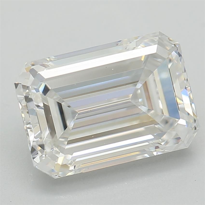 Lab Grown Diamond 1,58Ct F-VS1 Emerald - GIALG6492240010 1