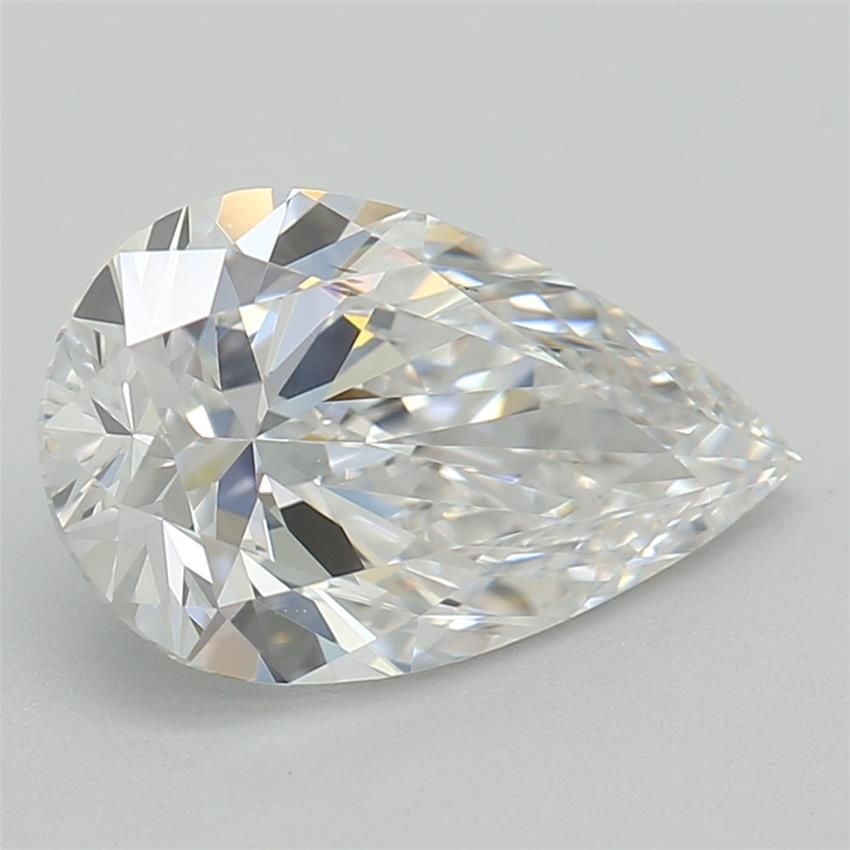 Lab Grown Diamond 1,08Ct D-VS2 Pear - IGILG634467467 1