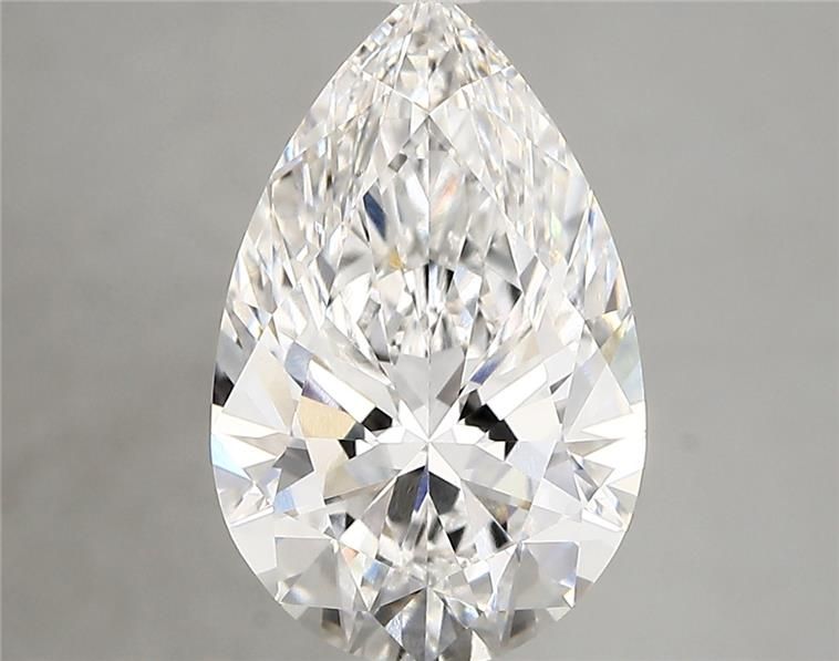 Lab Grown Diamond 3,41Ct E-VVS1 Pear - IGILG645422945 1