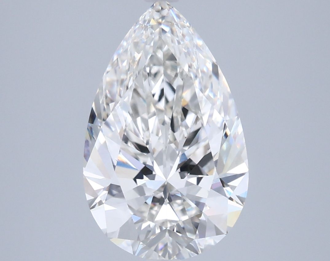 Lab Grown Diamond 3,09Ct F-VVS2 Pear - IGILG828620659 1