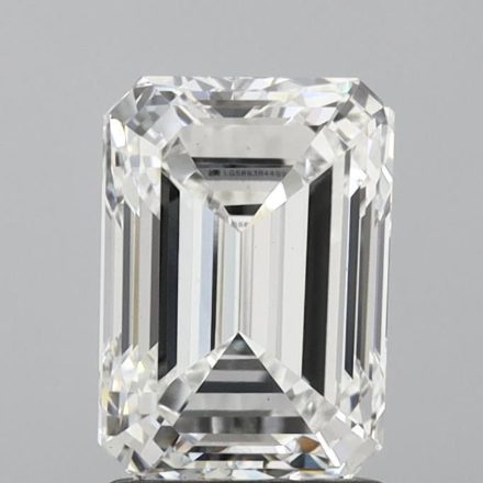 Lab Grown Diamond 2Ct F-VS1 Emerald - IGILG589384499 1