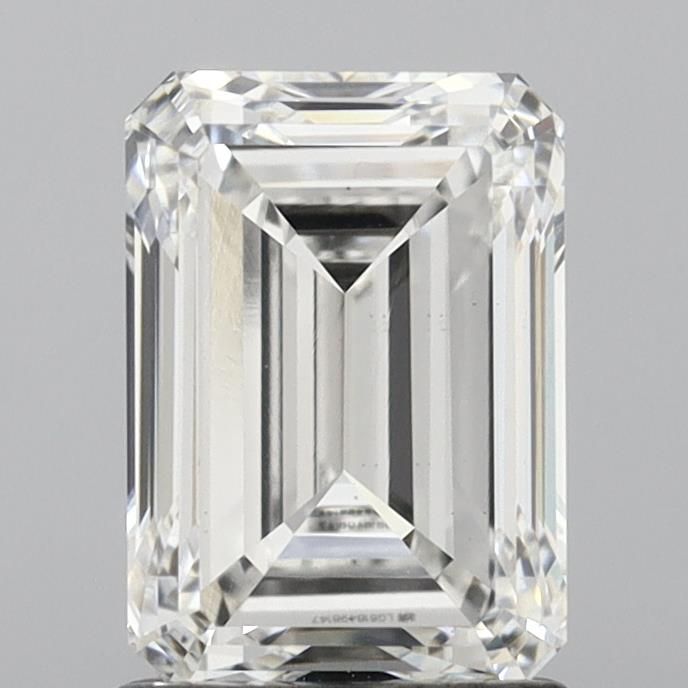 Lab Grown Diamond 1,69Ct F-VS1 Emerald - IGI618498147 1
