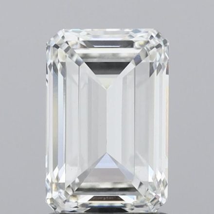 Lab Grown Diamond 1,73Ct F-VS1 Emerald - IGILG621488083 1