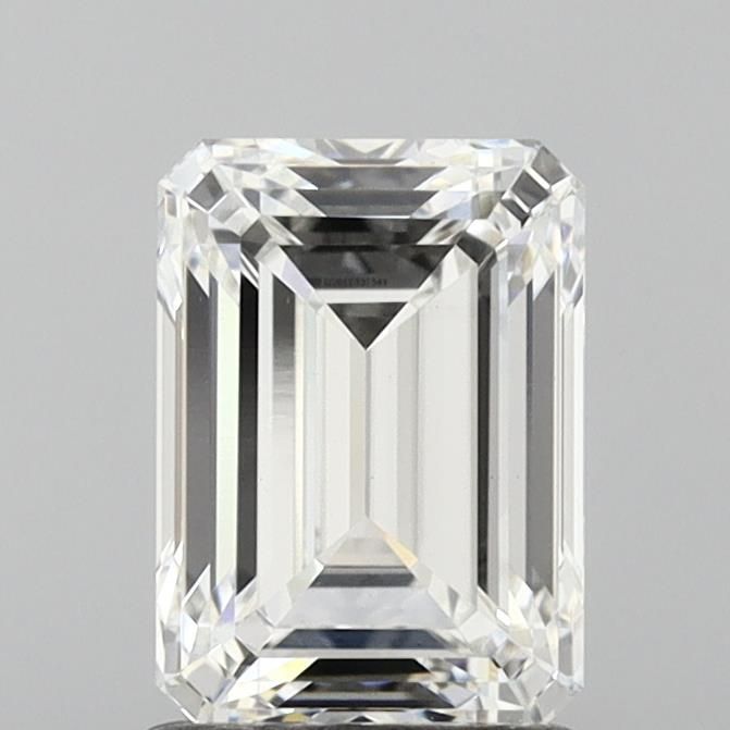 Lab Grown Diamond 1,65Ct F-VVS2 Emerald - IGILG612331341 1