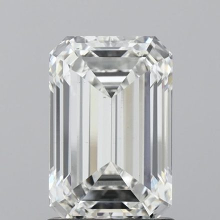 Lab Grown Diamond 1,7Ct F-VS1 Emerald - IGILG612331374 1