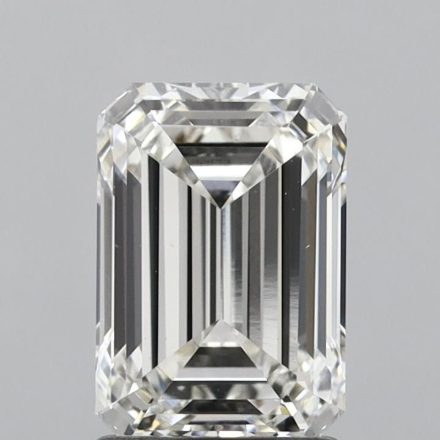 Lab Grown Diamond 2Ct G-VVS2 Emerald - IGILG621487674 1