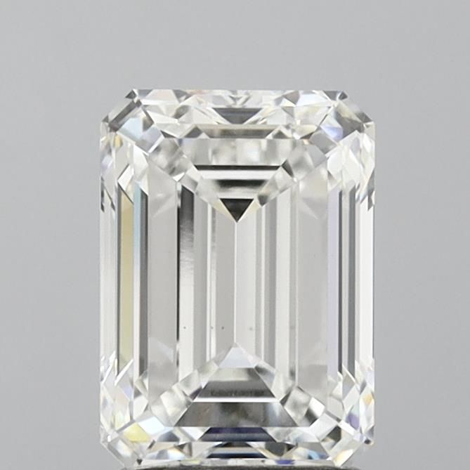 Lab Grown Diamond 2,06Ct F-VVS2 Emerald - IGILG612330573 1