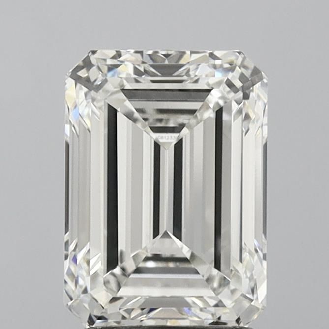 Lab Grown Diamond 2,36Ct G-VVS2 Emerald - IGILG612330566 1