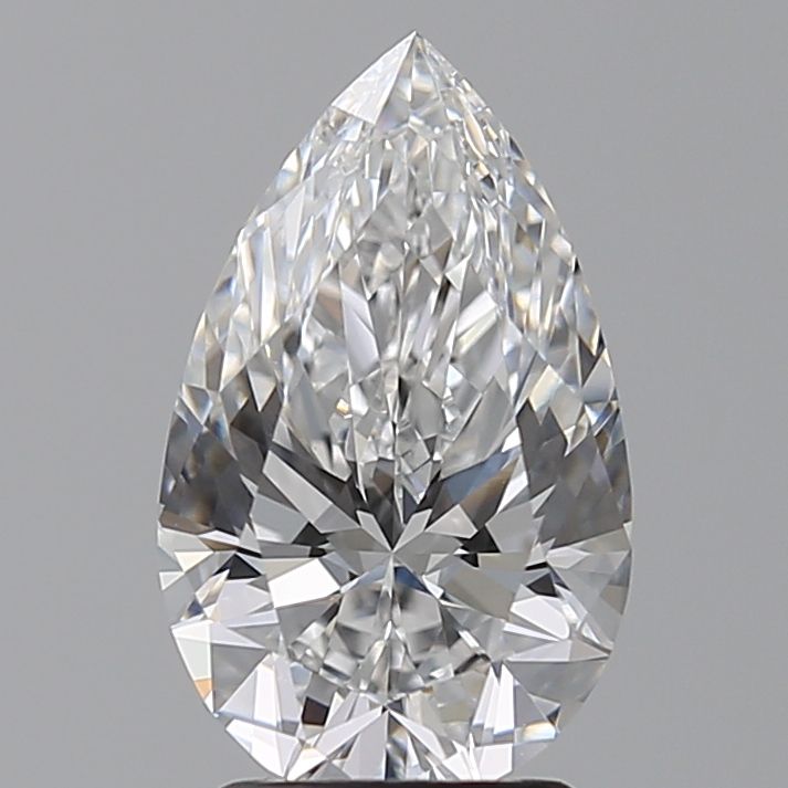 Lab Grown Diamond 2,56Ct D-VS1 Pear - IGILG807696267 1