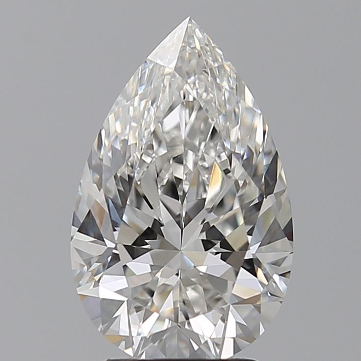 Lab Grown Diamond 3Ct E-VVS2 Pear - IGILG830675046 1