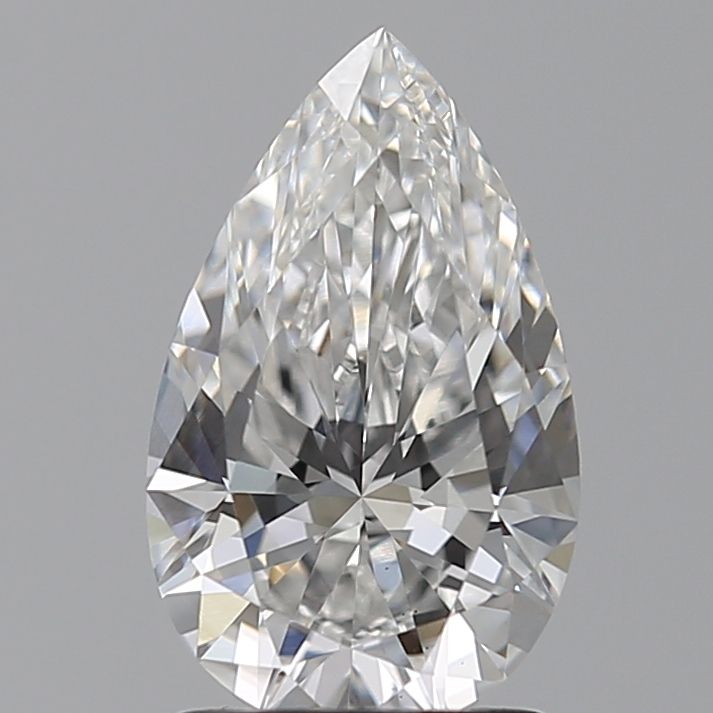 Lab Grown Diamond 1,58Ct E-VS1 Pear - IGILG818617467 1