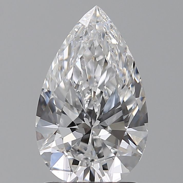 Lab Grown Diamond 1,59Ct D-VS1 Pear - IGILG812609027 1