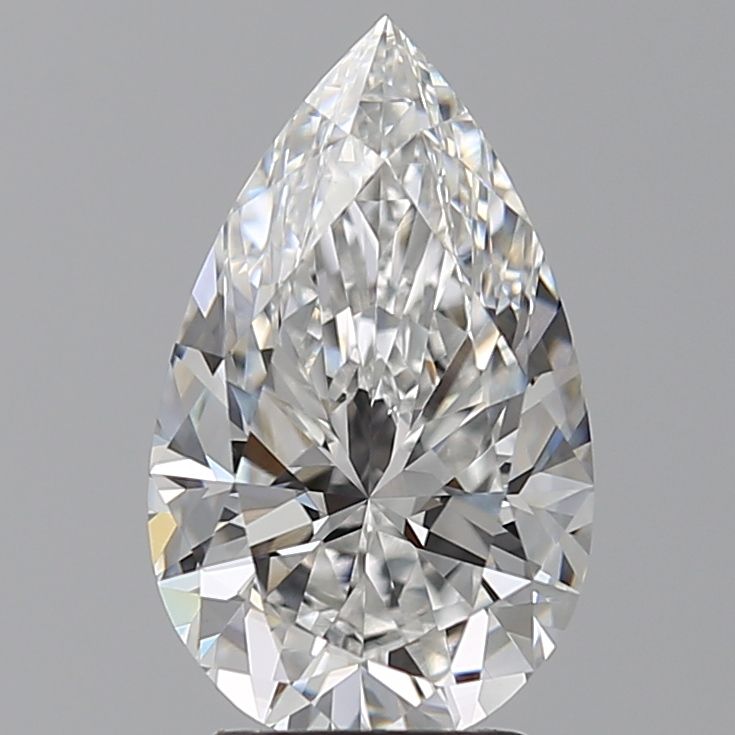 Lab Grown Diamond 3,06Ct E-VVS2 Pear - IGILG830675007 1
