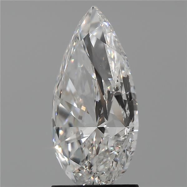 Lab Grown Diamond 3,01Ct F-VVS2 Pear - GIA2436843008 1